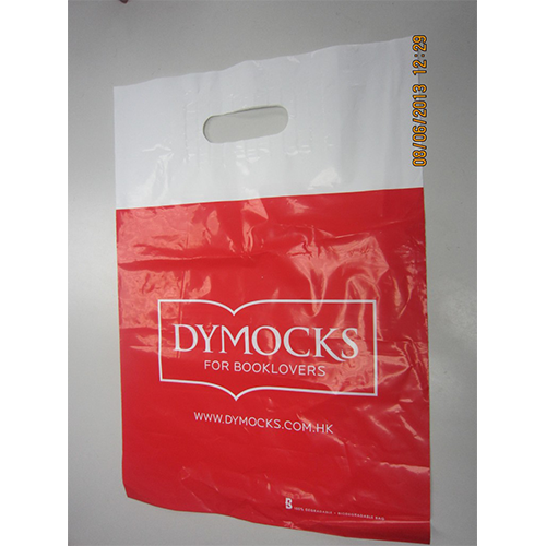 Die cut shopping bag